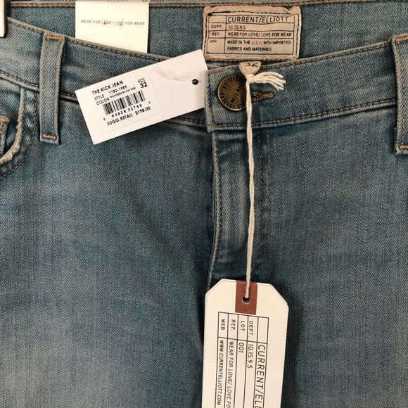 NWT Current/Elliot The Kick Woodside with Cut Hem - Picture 6 of 8